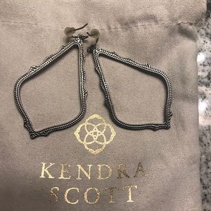 Kendra Scott Sophee Earrings Gunmetal
